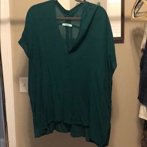 Karlie emerald free tunic